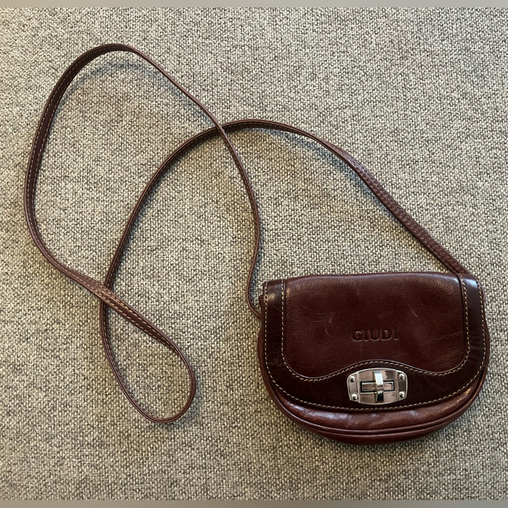 Leather cross body